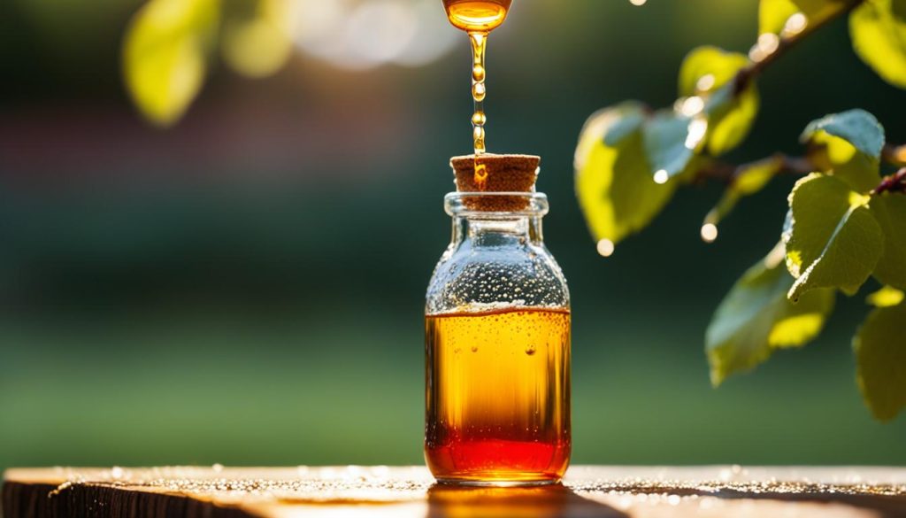 acetic acid in apple cider vinegar