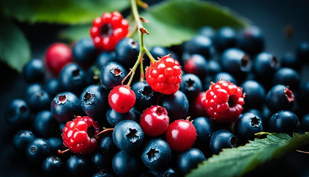 red berries antioxidants