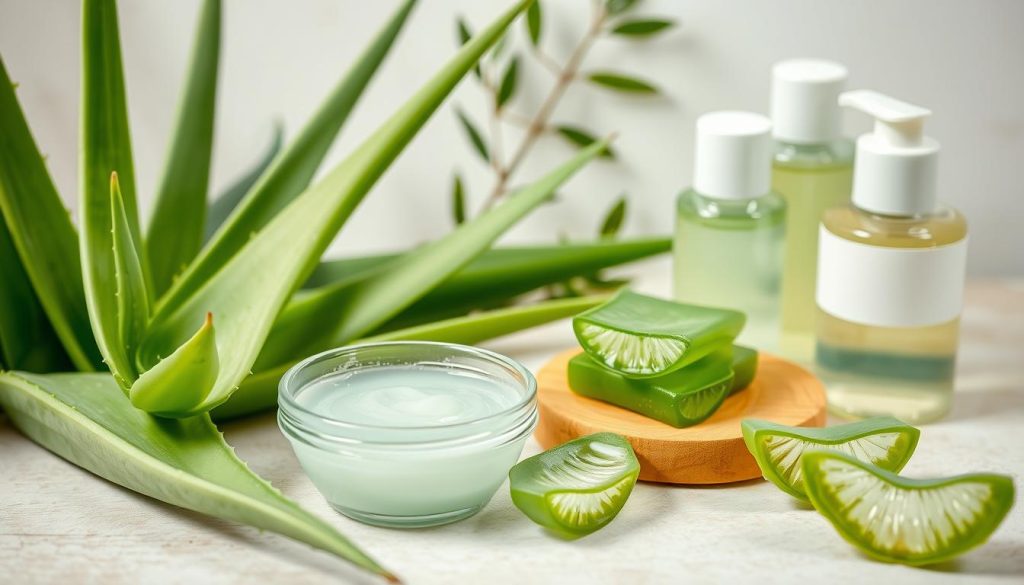 aloe vera skincare