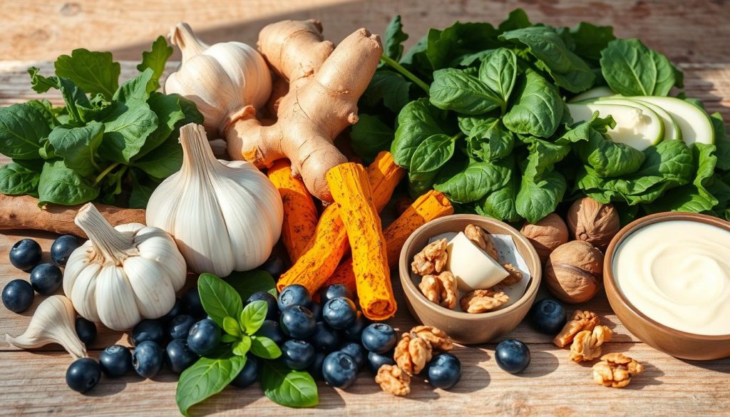 antifungal food items